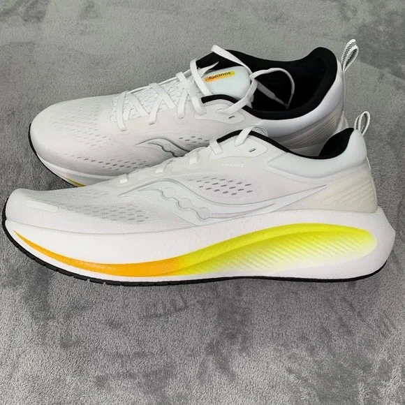 Saucony Surge 3 Men\'s Size 14 White Yellow Running Shoes S28221-1 New In Box Saucony Surge 3 Men main image 4